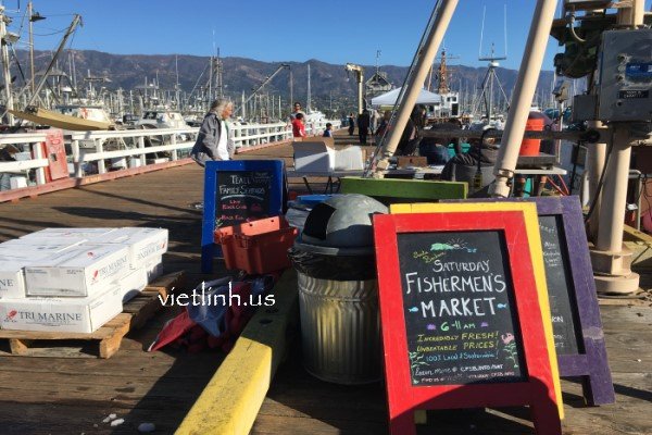 The Santa Barbara Fishermen’s Market (Santa Barbara, California, USA)