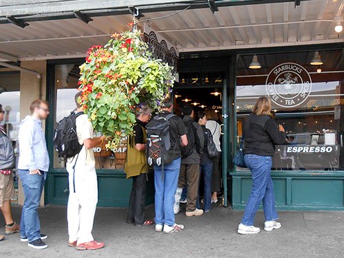 Farmers with thoughts about Starbucks commitment of using Vietnamese Coffee